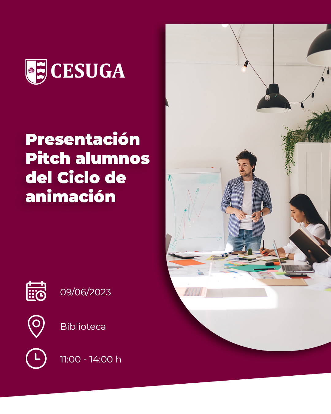 Presentación Pitch con tribunal externo